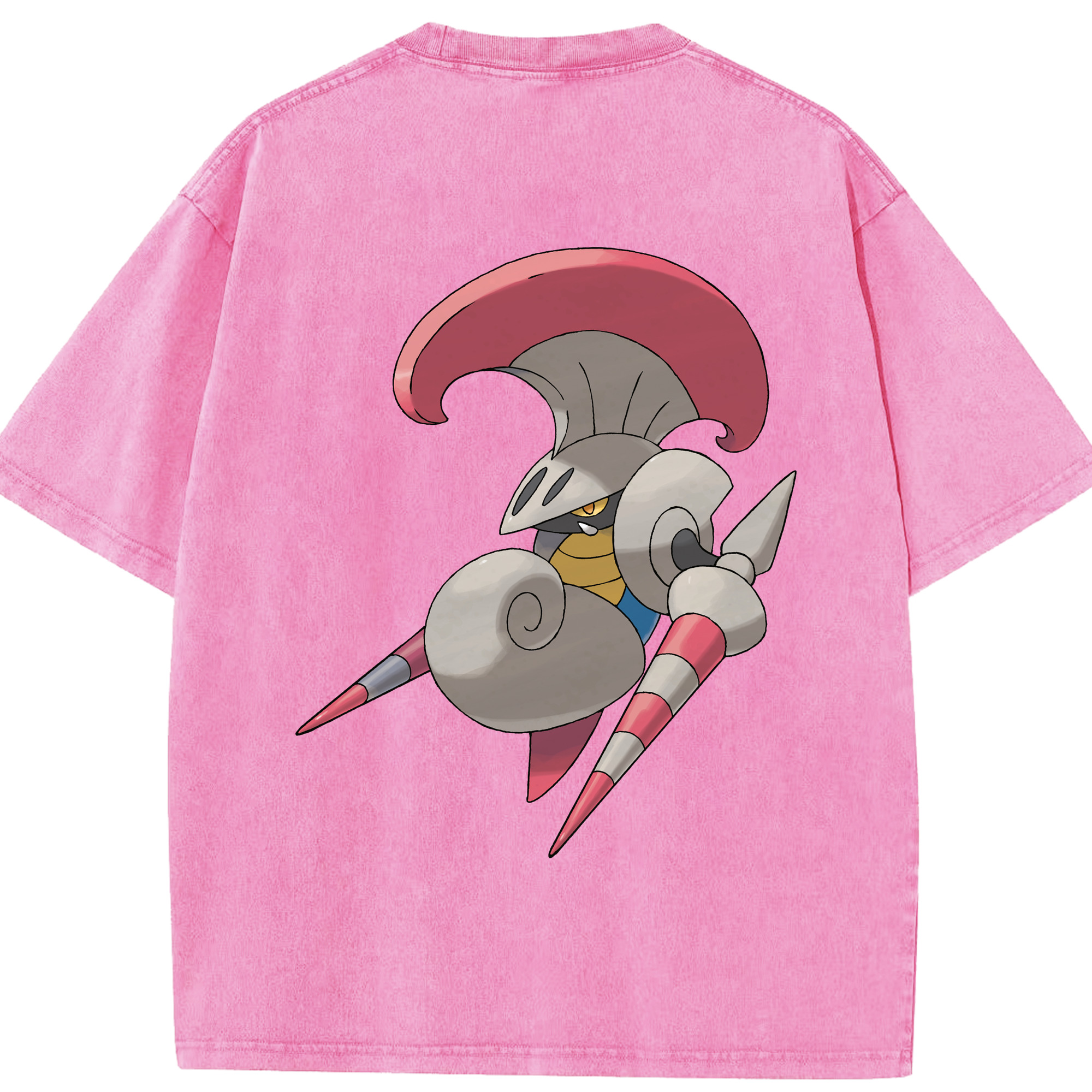 （画像用） ポケットモンスター Pokémon 綿100% ヴィンテージ風 半袖Tシャツ（背面プリント）